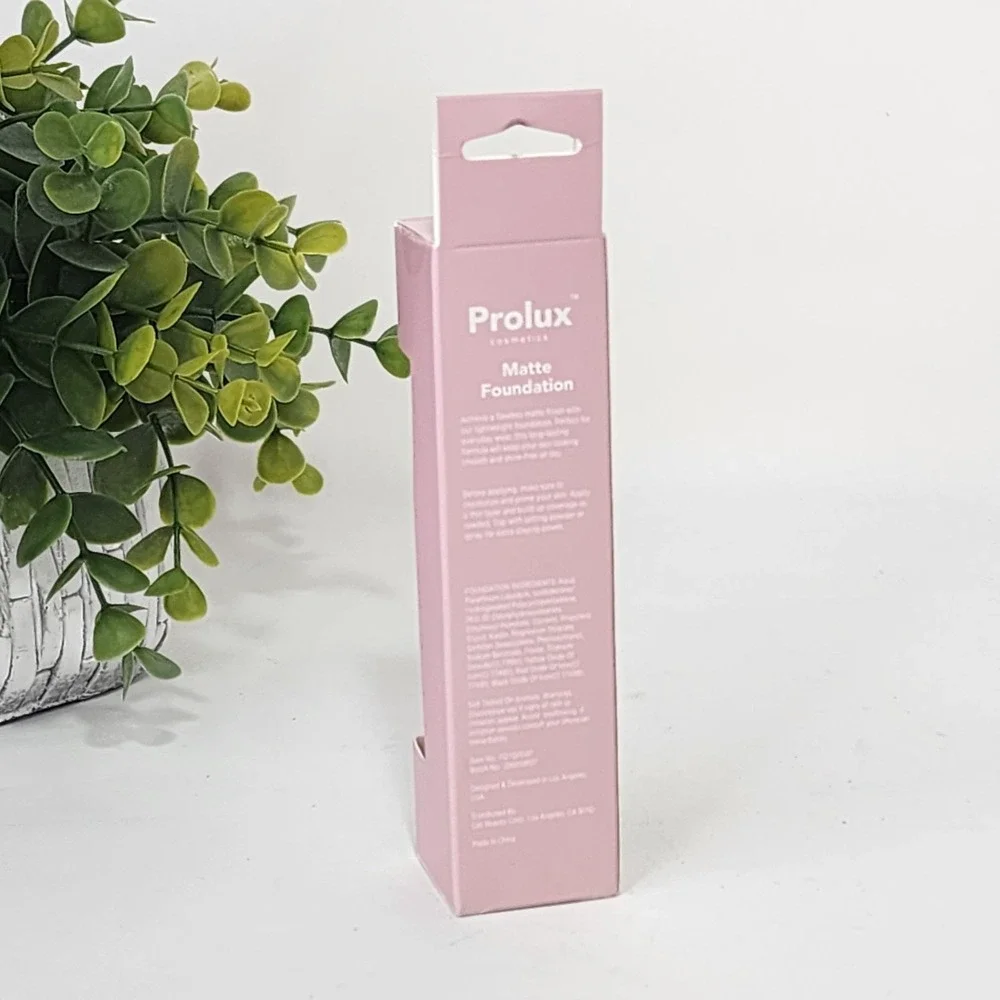 Prolux Cosmetics Matte Foundation Ivory Shade - 1.35 fl oz / 40 mL - New